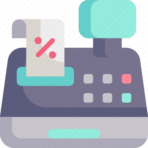 Cashbox, bill, commerce, cashier, shop, cash register icon - Download on Iconfinder