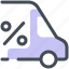 discount, sale, bus, percent, delivery, shipping, truck 