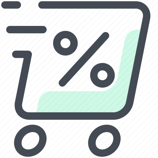 Discount, shopping, thermal, box, percent, courier, delivery icon - Download on Iconfinder