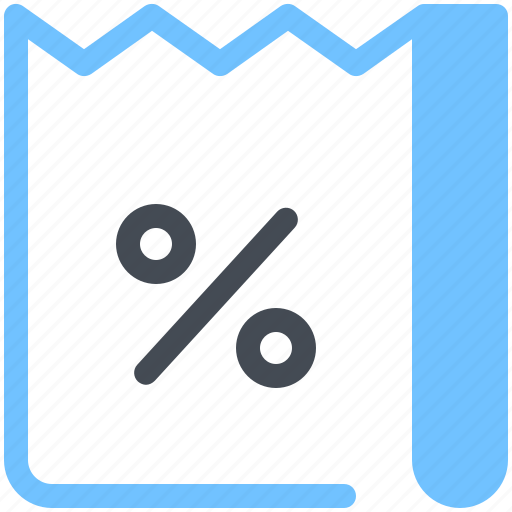 Discount, shopping, bag, sale, percent, black, friday icon - Download on Iconfinder