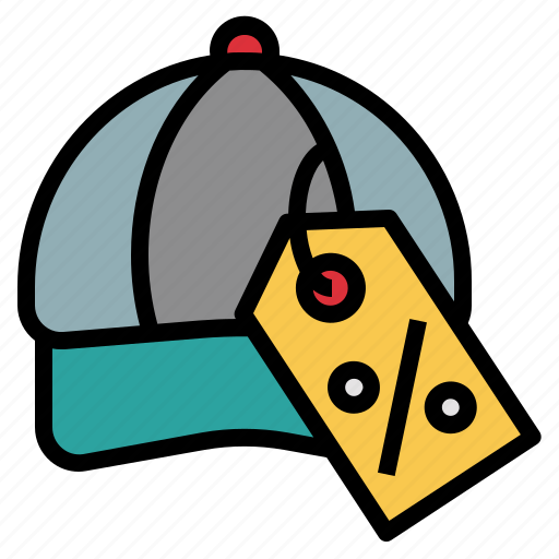 Cap, fashion, discount, price tag, black friday icon - Download on Iconfinder
