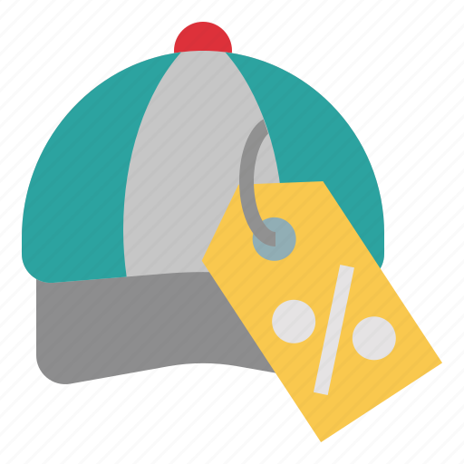 Cap, fashion, discount, price tag, black friday icon - Download on Iconfinder