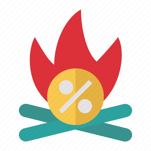 Hot sale, hot product, flame, hot price, black friday icon - Download on Iconfinder