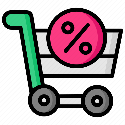 Discount, cart, shopping, buy, online icon - Download on Iconfinder