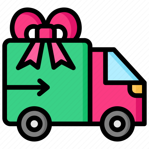 Gift, delivery, shipping, box, package, transport icon - Download on Iconfinder