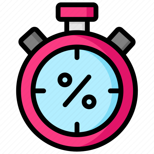 Discount, time, watch, sale, limited, offer icon - Download on Iconfinder