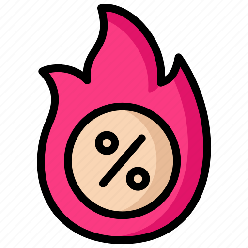Hot, offer, fire, discount, sale icon - Download on Iconfinder