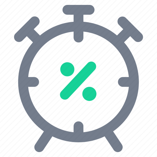 Stopwatch, discount, shop, time icon - Download on Iconfinder