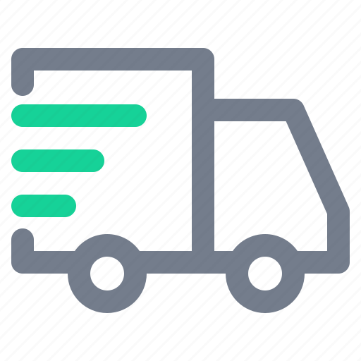 Truck, delivery, package, transportation icon - Download on Iconfinder