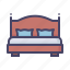bed, cot, furniture, pillow, sleep, sleeping, mattress 
