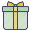 present, wrap, birthday, gift, box 
