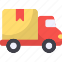 delivery truck, shipping, order, deliver, shipment, vehicle