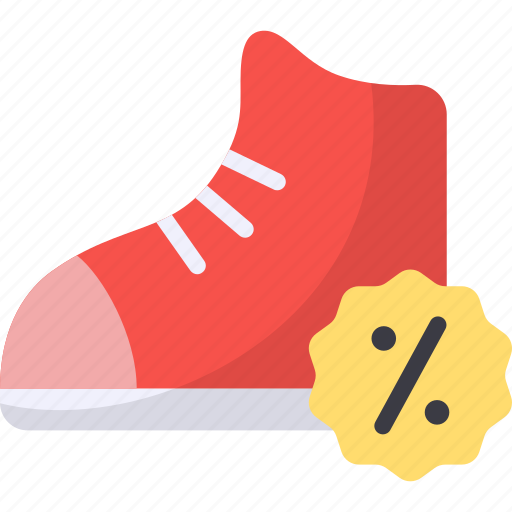 Shoe, promo, discount, footwear, sale icon - Download on Iconfinder