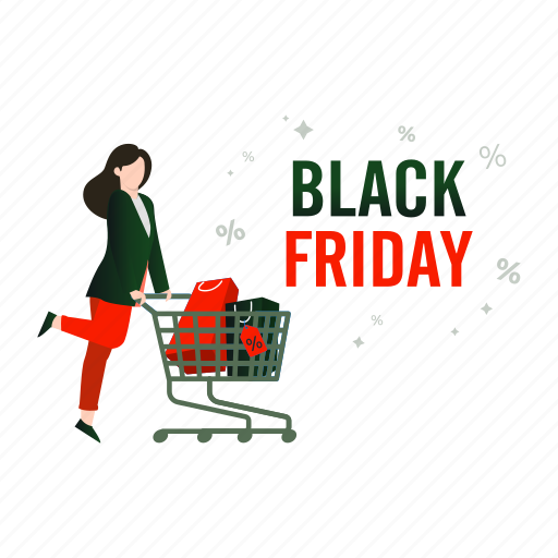 Black, friday, sale, discount, shopping icon - Download on Iconfinder
