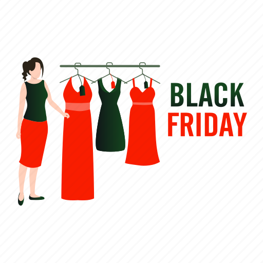 Dresses, sale, black, friday, woman icon - Download on Iconfinder