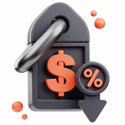 Price, drop, friday, black, sale, business, discount icon - Download on Iconfinder