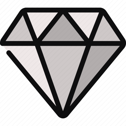 Diamond, gem, premium, jewelry, crystal, accessory icon - Download on Iconfinder