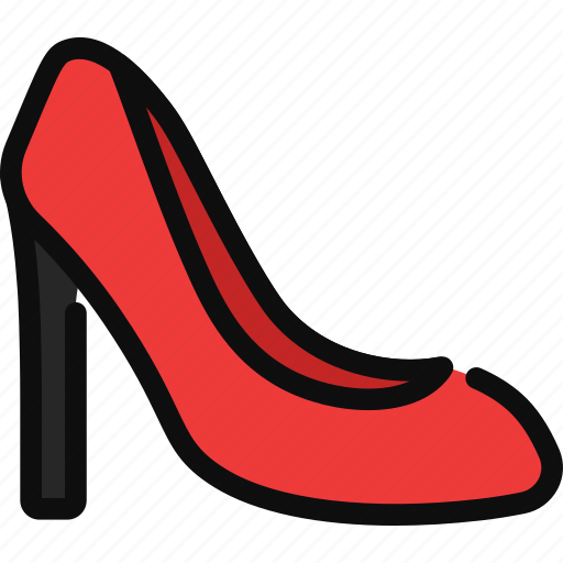 High heel, shoe, fashion, footwear, woman, feminine icon - Download on Iconfinder