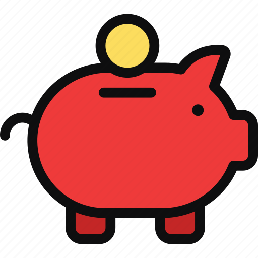 Piggy bank, money saving, fund, banking, finance, coin icon - Download on Iconfinder