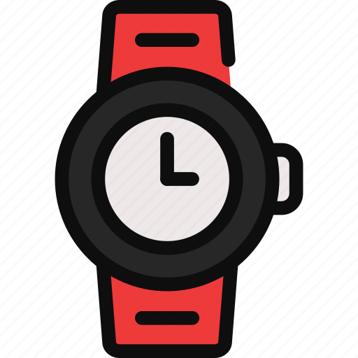 Wristwatch, hand clock, time, accessory, fashion icon - Download on Iconfinder