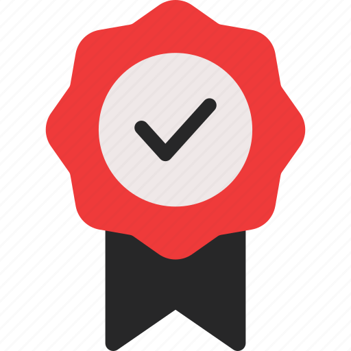 Badge, verified, best quality, top quality, medal, guarantee icon - Download on Iconfinder