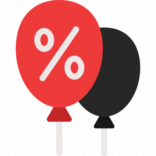 Balloons, discount, sale, decoration, party icon - Download on Iconfinder