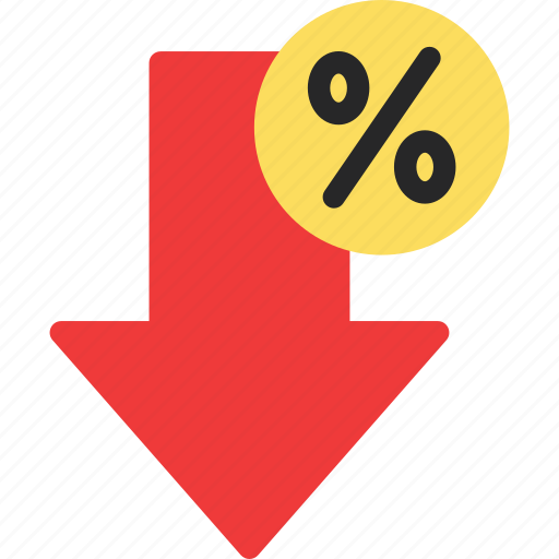Discount, low price, sale, offer, arrow down, promotion icon - Download on Iconfinder