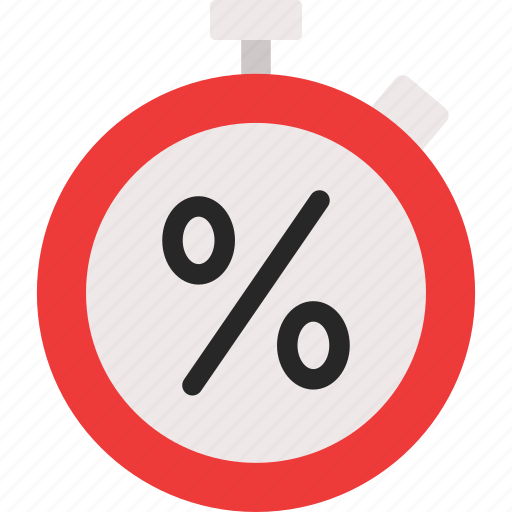 Stopwatch, sale, discount, offer, timer, promotion icon - Download on Iconfinder