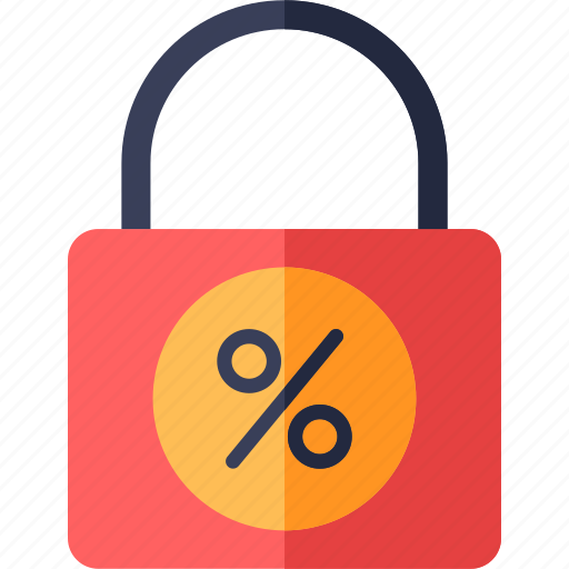 Blackfriday, ecommerce, shopping, cybermonday, padlock icon - Download on Iconfinder