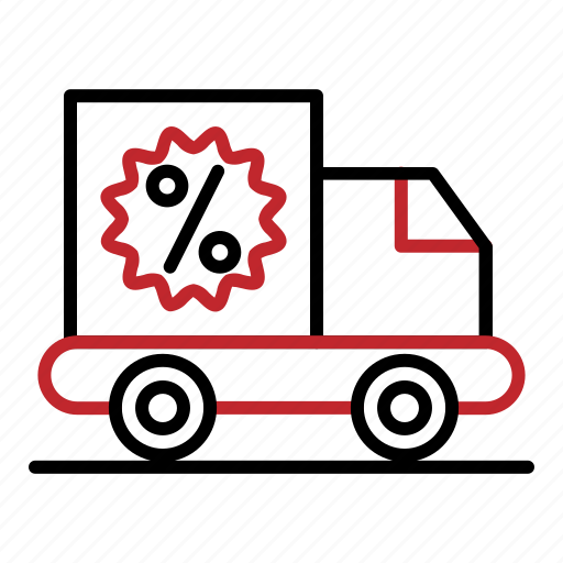 1, truck, delivery, discount, black, friday, shopping icon - Download on Iconfinder
