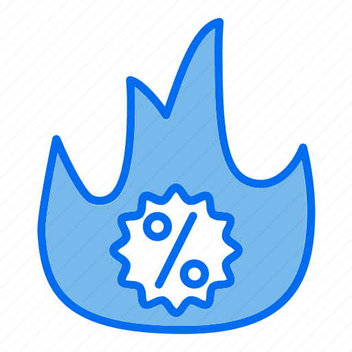 1, fire, hot, discount, black, friday, promotion icon - Download on Iconfinder