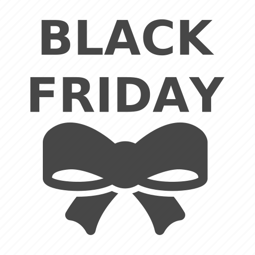 Black friday, friday, ribbon icon - Download on Iconfinder