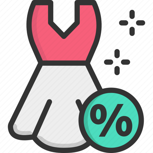 Discount, dress discount, offer, price icon - Download on Iconfinder