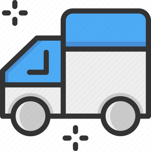 Delivery truck, delivery van, truck icon - Download on Iconfinder