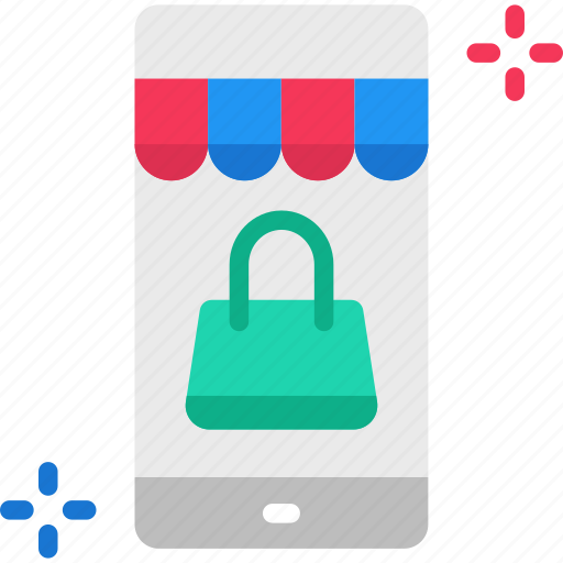 Mobile store, online shopping, shopping, web icon - Download on Iconfinder