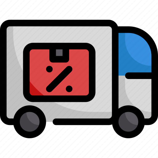 Black friday, delivery, discount, sale, shipping, shopping, truck icon - Download on Iconfinder