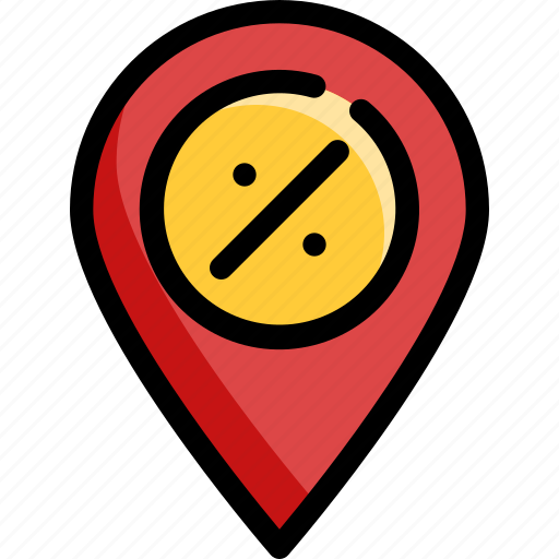 Discount, gps, location, map, pin, sale, shopping icon - Download on Iconfinder