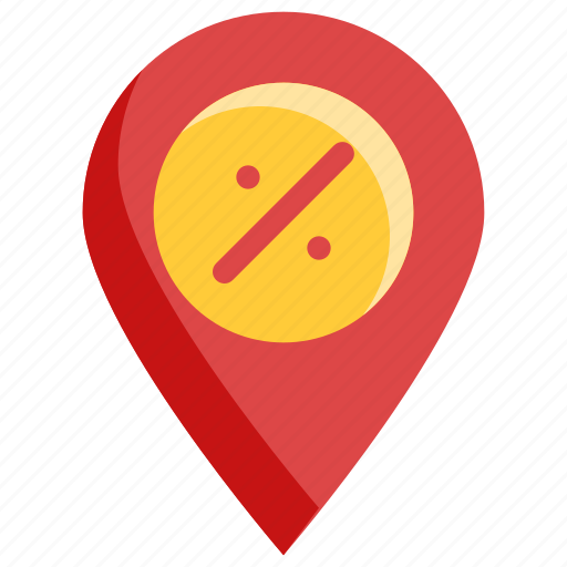 Discount, gps, location, map, pin, sale, shopping icon - Download on Iconfinder