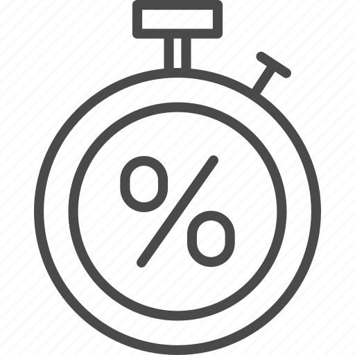 Black friday, coupon, discount, sale, shopping, stopwatch, time icon - Download on Iconfinder