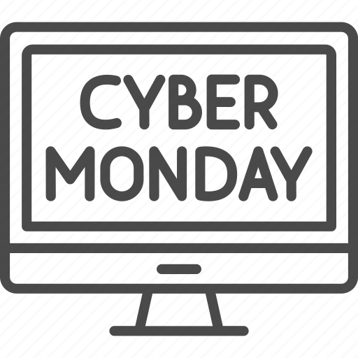 Computer, cyber, cyber monday, monday, online, sale, shopping icon - Download on Iconfinder