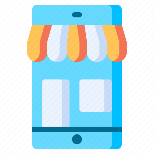 Shop, store, ecommerce, mobile, online icon - Download on Iconfinder