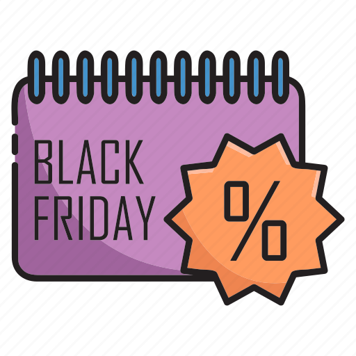 Calendar, black friday, discount, shopping, november, sale, event icon - Download on Iconfinder
