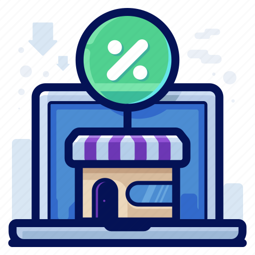 Laptop, online, sale, shopping, store icon - Download on Iconfinder