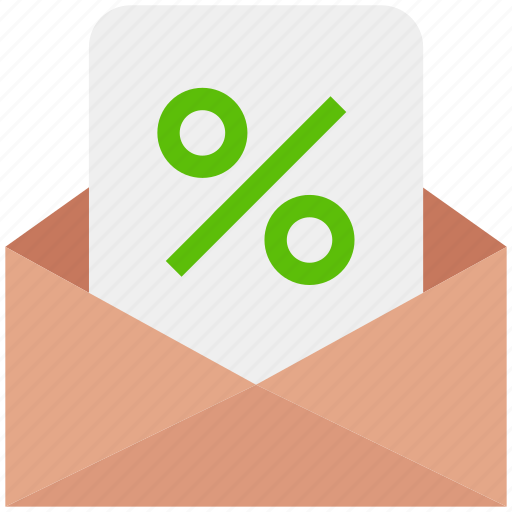 Black friday, email, discount, shopping, sale icon - Download on Iconfinder