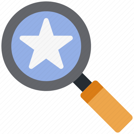 Black friday, favorite, search, magnify glass, star icon - Download on Iconfinder