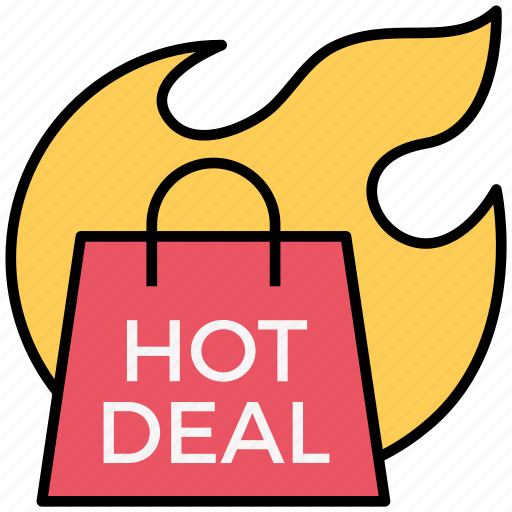 Black friday, hot deal, offer, shopping, sale icon - Download on Iconfinder