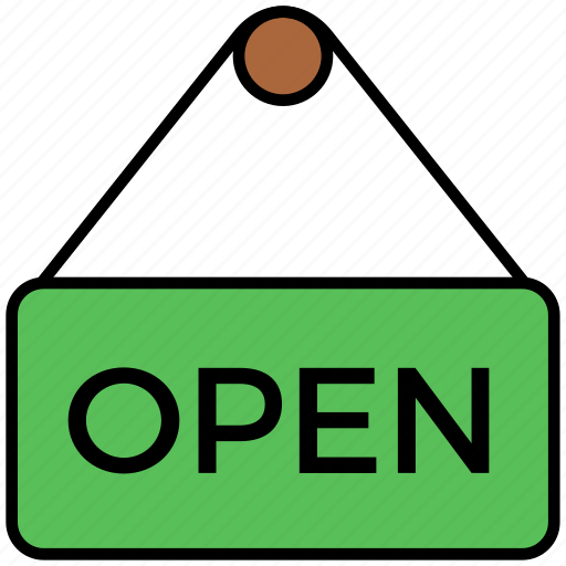Black friday, open, board, shop, sign icon - Download on Iconfinder