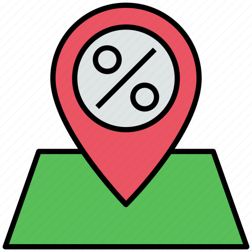 Black friday, location, discount, placeholder, sale icon - Download on Iconfinder