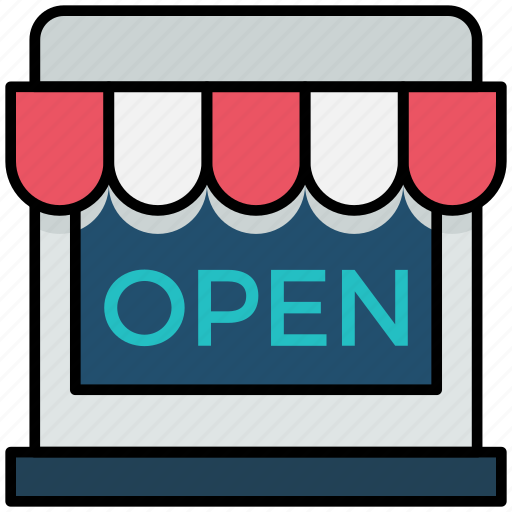 Black friday, open, shop, store, shopping, ecommerce icon - Download on Iconfinder