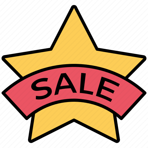 Black friday, sale, offer, shopping, ribbon icon - Download on Iconfinder
